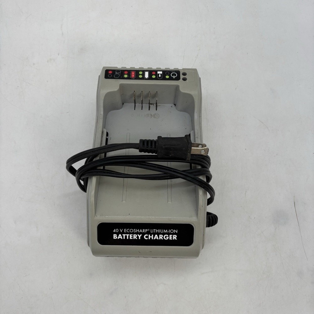 Snow Joe iCHRG40 40V EcoSharp Lithium Ion Battery Charger Power Tested Works